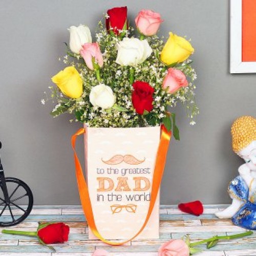 Colorful Arrangement for Dad